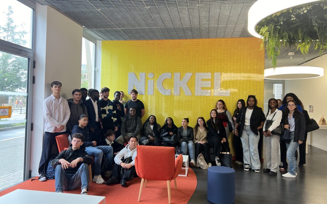 Journée d’intégration- Visite de l’entreprise Nickel par les BTS 1 Banque