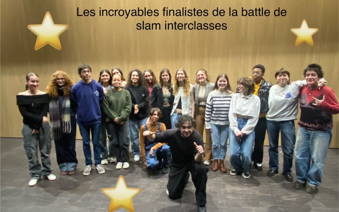 Battle de slam pour les élèves de Première